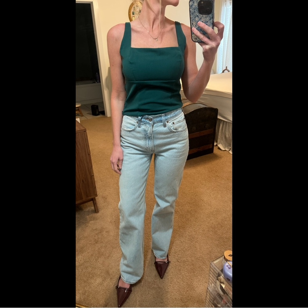 Chic Green Tank Top